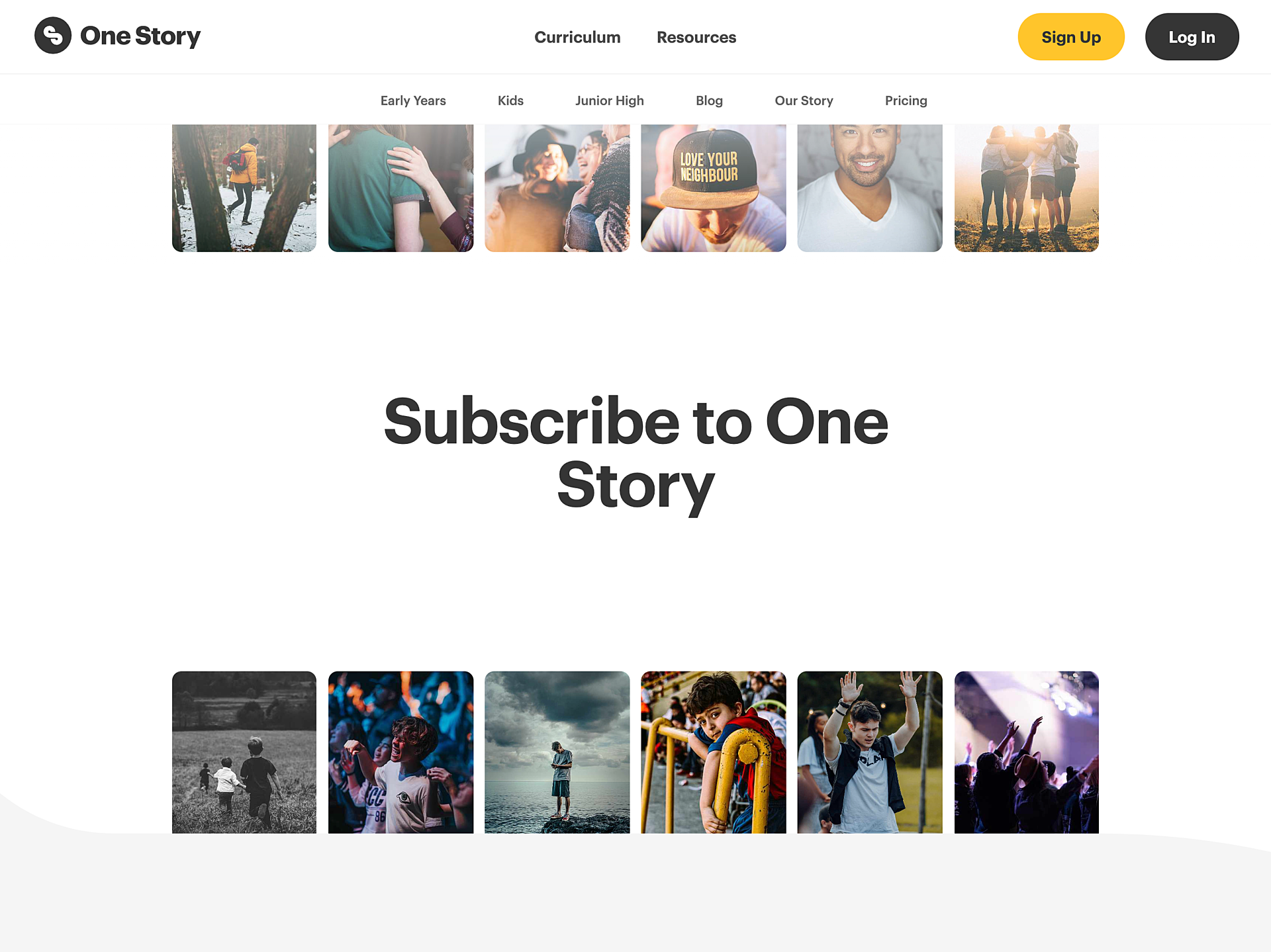 Subscribe to One Story page