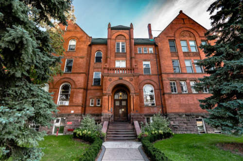 The entrance to Wycliffe College